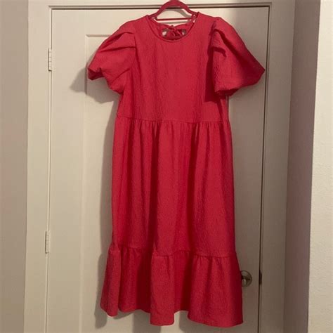 River Island Dresses River Island Pink Midi Dress Never Been Worn