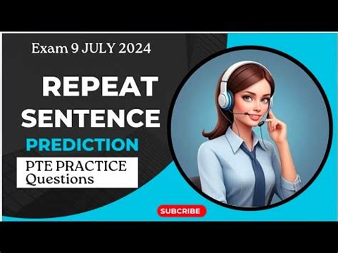 PTE Speaking Repeat Sentence 2024 Exam Prep Tips Practice YouTube