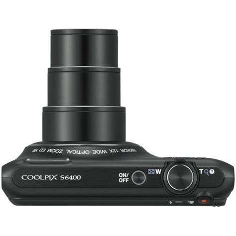 Aparat Foto Digital Nikon Coolpix S6400 16mp Black Emagro