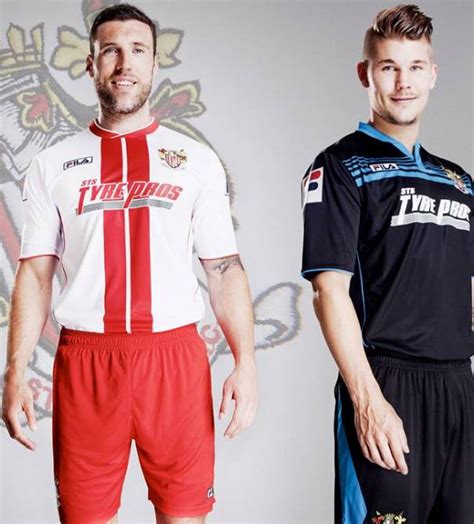 New Stevenage Kit 13-14- Stevenage FC FILA Shirts 2013-2014 Home Away ...