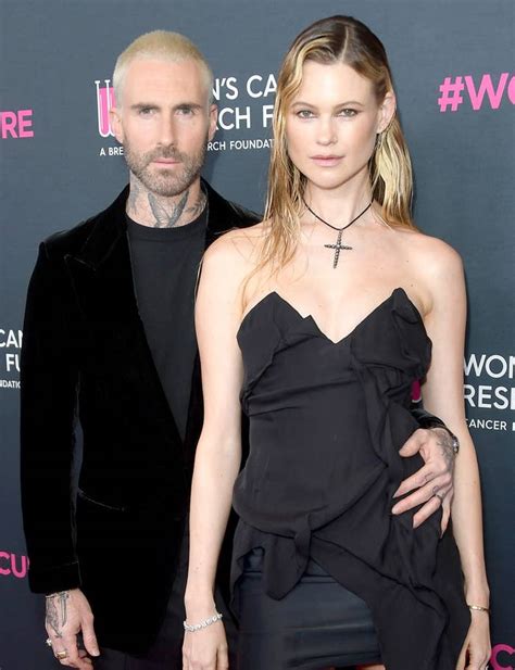 Adam Levine And Behati Prinsloo Made Their First Red Carpet Appearances