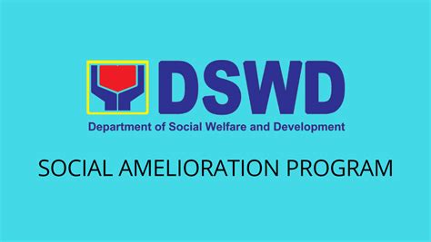 How To Get The Dswd Social Amelioration Program Newstogov