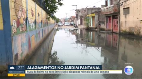 Vídeo Alagamentos No Jardim Pantanal Zona Leste Da Capital Bom Dia