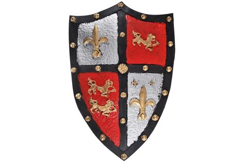 Crusader Medieval Knight Foam English Crest Shield Larp Medieval