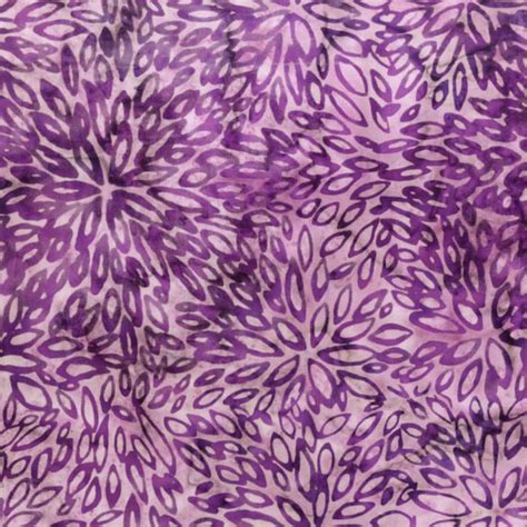 Purple Batik By The Yard From Anthology Batiks Fig Purple Etsy