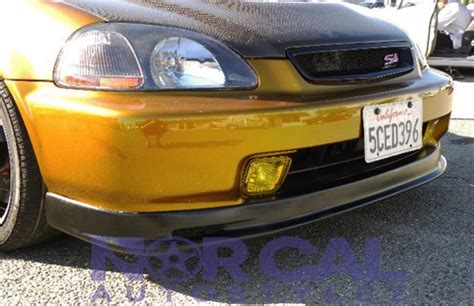 Fit 99 00 Honda Civic 3dr Urethane Ctr Rear Bumper Lip Mu Gen Style Front Car And Truck Exterior