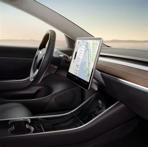 Tesla Model 3 Dashboard