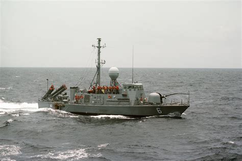 Starboard Bow View Of The Pegasus Class Patrol Combatant Missile