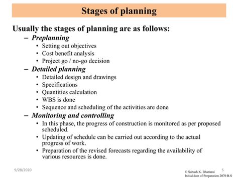 Chapter 2 Construction Project Planning And Scheduling Ppt