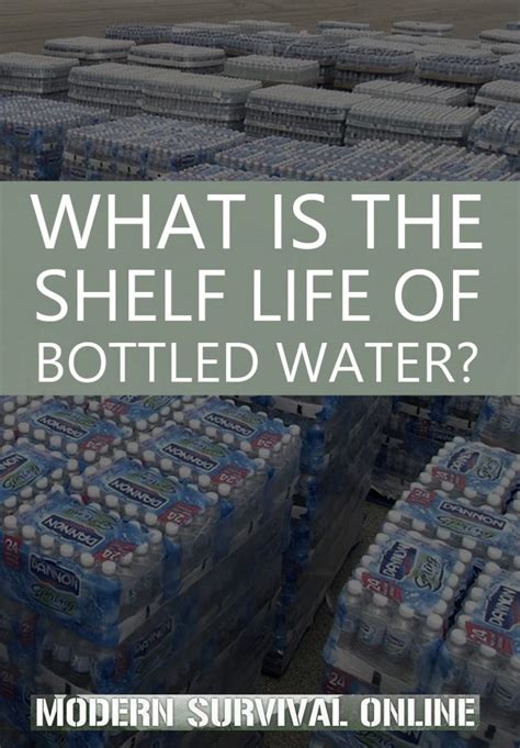 What Is The Shelf Life Of Bottled Water Modern Survival Online