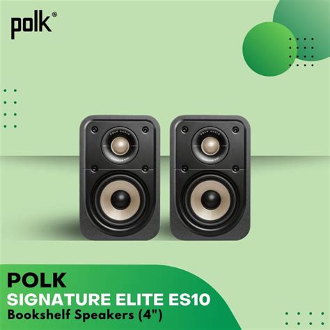 Polk Audio Signature Elite Series ES10 Bookshelf Surround Speakers