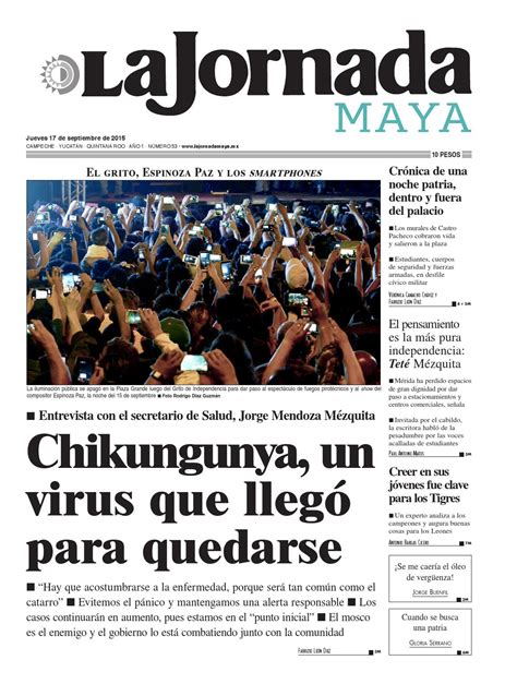 La Jornada Maya · Número 53 By La Jornada Maya Issuu