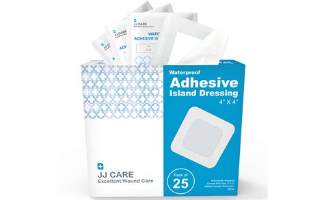 Amazon Jj Care Pack Of Waterproof Adhesive Island Dressing