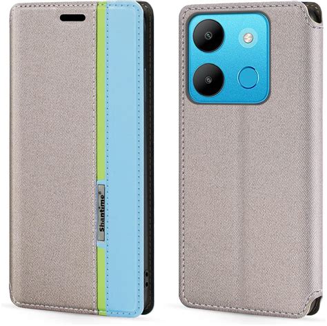 For Infinix Smart 7 X6515 Case Fashion Multicolor Magnetic Closure Leather Flip