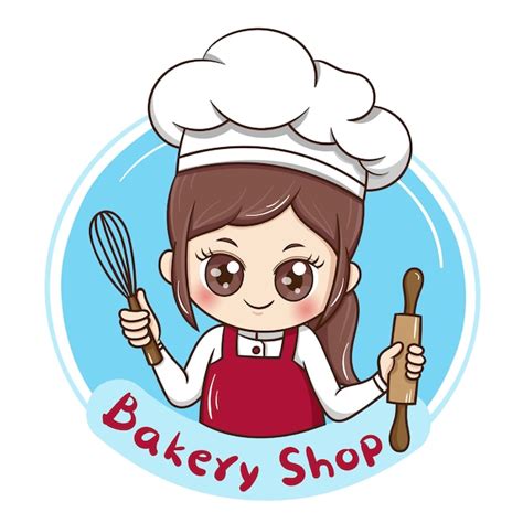 Premium Vector Female Chef