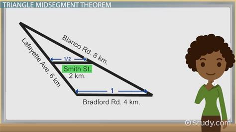 Triangle Midsegment Theorem | Definition, Formula & Examples - Lesson | Study.com