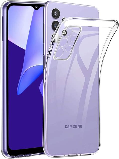 Chalpr Crystal Clear Hülle für Samsung Galaxy A32 5G TPU Cover Anti