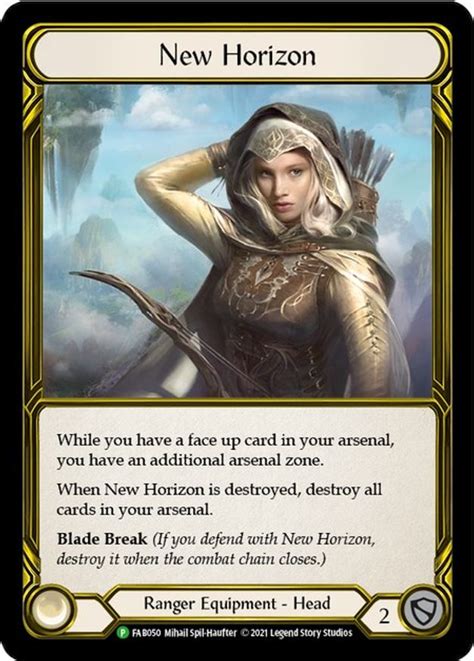 New Horizon Golden Flesh And Blood Promo Cards Flesh And Blood Tcg