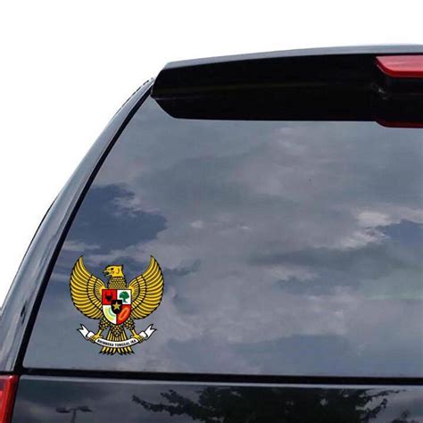 Sticker Decal Vinyl Mobil Motor Burung Garuda Pancasila Lazada