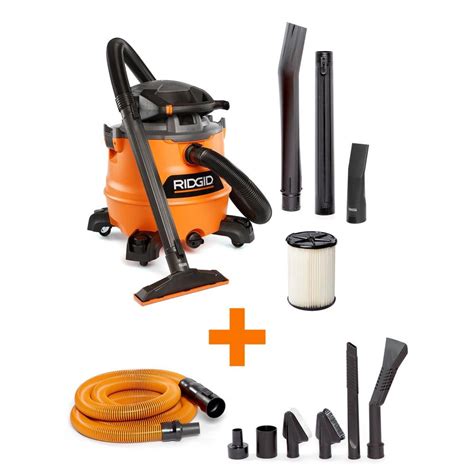 RIDGID 16 Gallon 6 5 Peak HP NXT Shop Vac Wet Dry Vacuum With