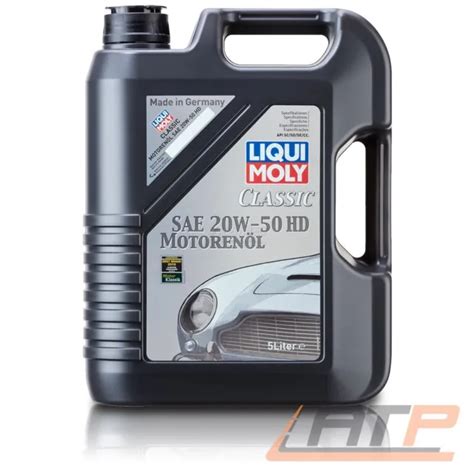 L Liter Liqui Moly Classic Sae W Hd Motor L Motoren L Eur