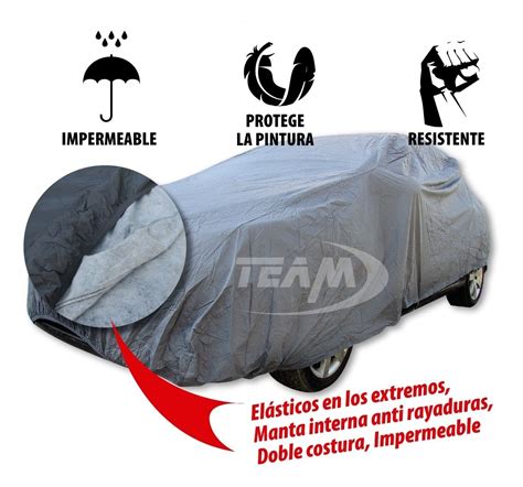 Funda Cubre Auto Cobertor Antigranizo Premium M 4 25 Mts FUNDAS TEAM