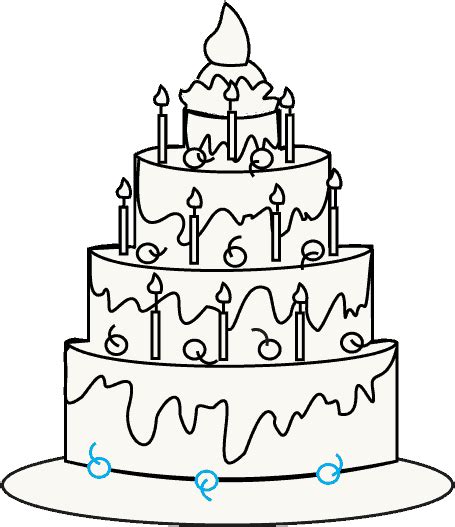 Download Slice Of Cake Drawing At Getdrawings Torta De Dibujito