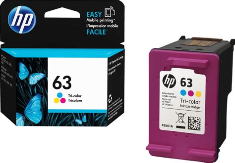 Hp 63 Tri Color Original Ink Cartridge F6u61an Buy Best Price In Uae Dubai Abu Dhabi Sharjah