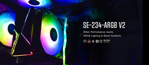 ID-Cooling SE-234 ARGB V2 | Air Cooler | Price in Pakistan