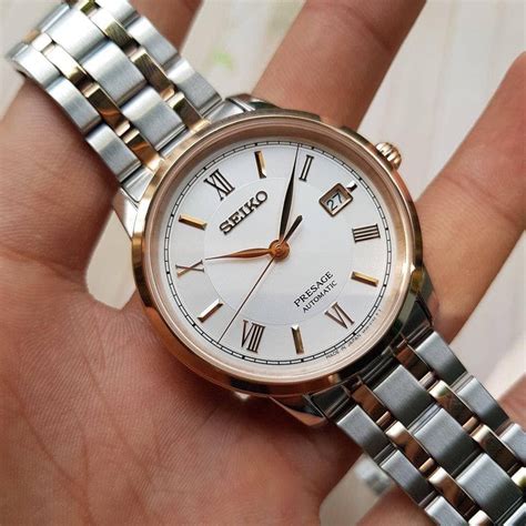 Total 45 Imagen Seiko Presage Rose Gold Automatic Abzlocal Mx