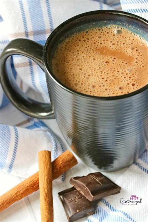 Minty Coconut Hot Chocolate Pint Sized Treasures