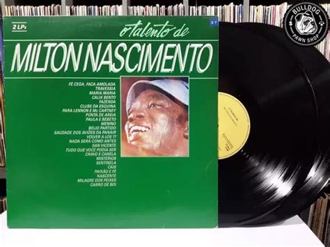 Lp Duplo Milton Nascimento O Talento De Encarte Video Ch MercadoLivre