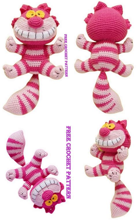 Amigurumi Cheshire Cat Crochet Pattern