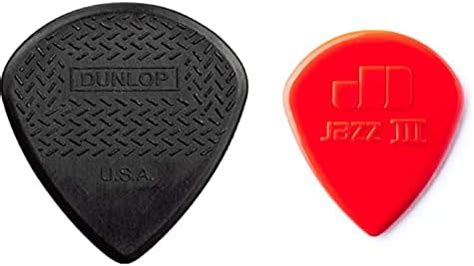 Amazon Jim Dunlop Max Grip Nylon Jazz Iii Carbon Fiber Guitar