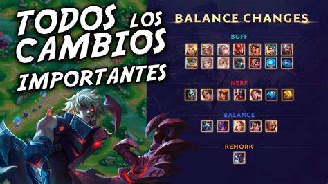 NUEVO PARCHE NOTAS NERFS BUFFS Y TODOS LOS CAMBIOS Arena Of Valor