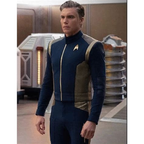 Star Trek Beyond Captain James Kirk Chris Pine Blue Uniform Jacket