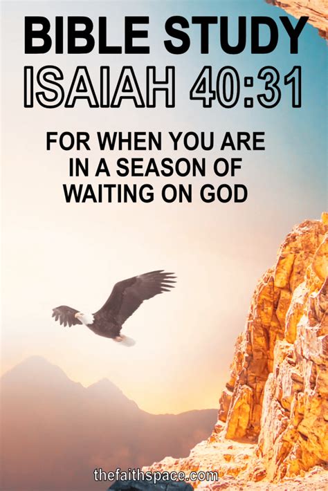 Isaiah 40:31 meaning of they that wait upon the Lord shall renew their ...