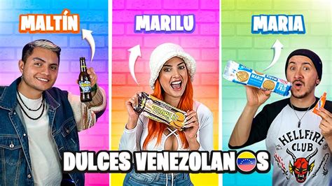 PROBANDO DULCES VENEZOLANOS AGENTES DEMENTES YouTube