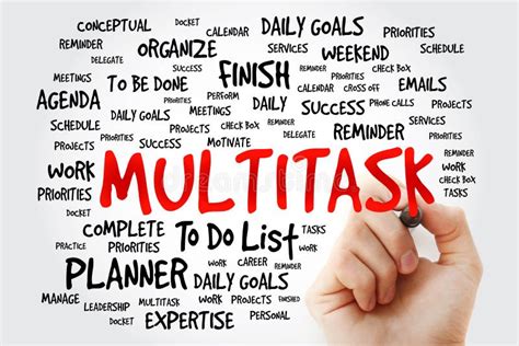 Multitask Word Stock Illustrations Multitask Word Stock