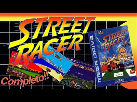 Street Racer Mega Drive Completo O Mario Kart Do Mega Drive YouTube