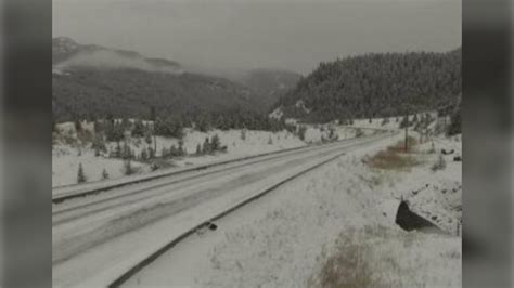 Snowy Conditions Lead To Highway Closures Travel Advisories In Bc