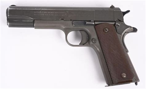 Sold At Auction Military Issued Colt Model 1911 45 Acp Pistol