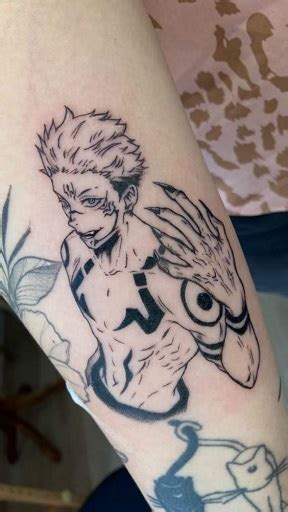 badass sukuna tattoos   jujutsu master
