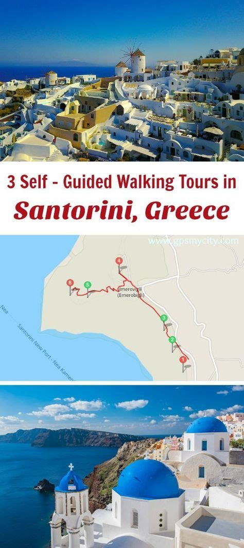 Follow These Expert Designed Self Guided Walking Tours In Santorini