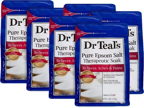 Amazon Dr Teal S Pure Epsom Salt Soaking Solution Value Pack