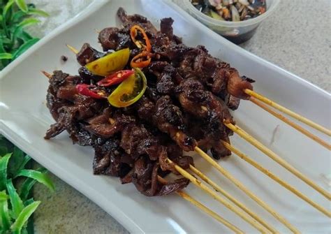 Resep Sate Jamur Tiram Oleh Nyonya Farhan Cookpad