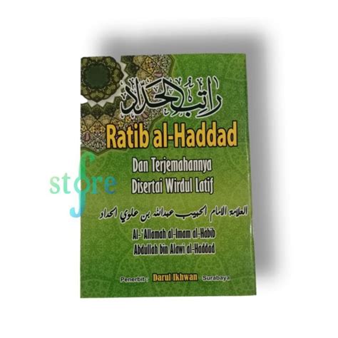 Jual Buku Terjemah Ratib Al Haddad Disertai Wirdul Lathif Ratibul