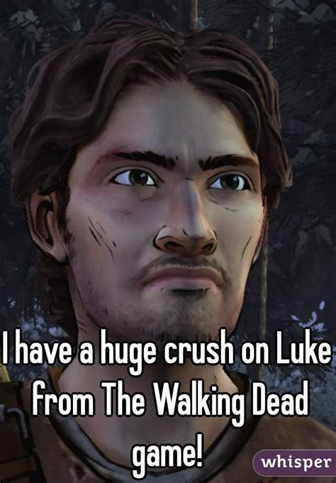 I Have A Huge Crush On Luke From The Walking Dead Game The Walking Dead Pinterest Game