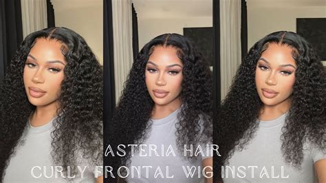 The Ultimate Melt From Start To Finish Very Natural Curly Frontal Wig