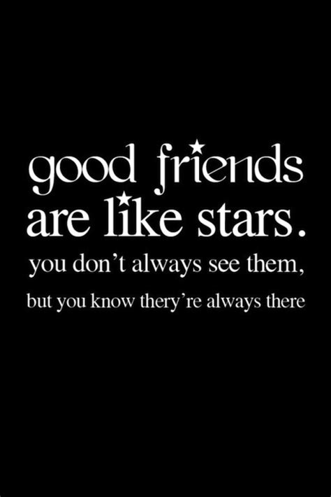 Good Friends Are Like Stars Quote - ShortQuotes.cc